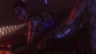 Sheva bangs at base.[4k][Timpossible]