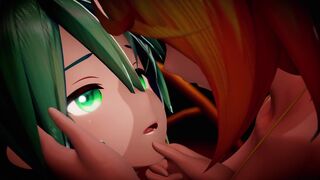 Yuri Vocaloids French Kissing 2