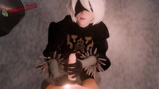 2B Gives You A Handjob~! [Infected_Heart] (MagicalMysticVA Voice)