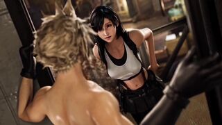 Cloud and Tifa's date time.