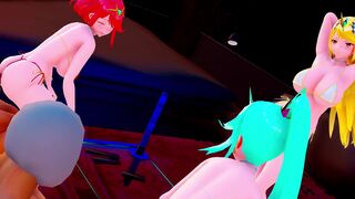 Pyra, Mythra and Pneuma [Put Ya Hands]