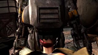 A Panzerhund Blowjob (Scrungusbungus) [Wolfenstein 2: The New Colossus]
