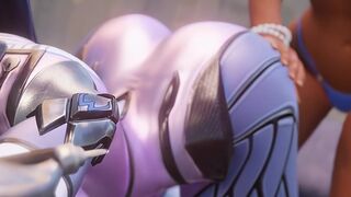 Widowmaker Spanking