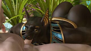 thicc anubis sucking dick [rasp]