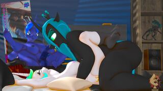 Chrysalis fucks Celestia