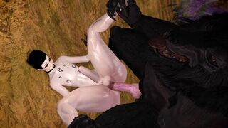 Femboy breeding session