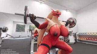 blaze hard training [Angrydraconequus]