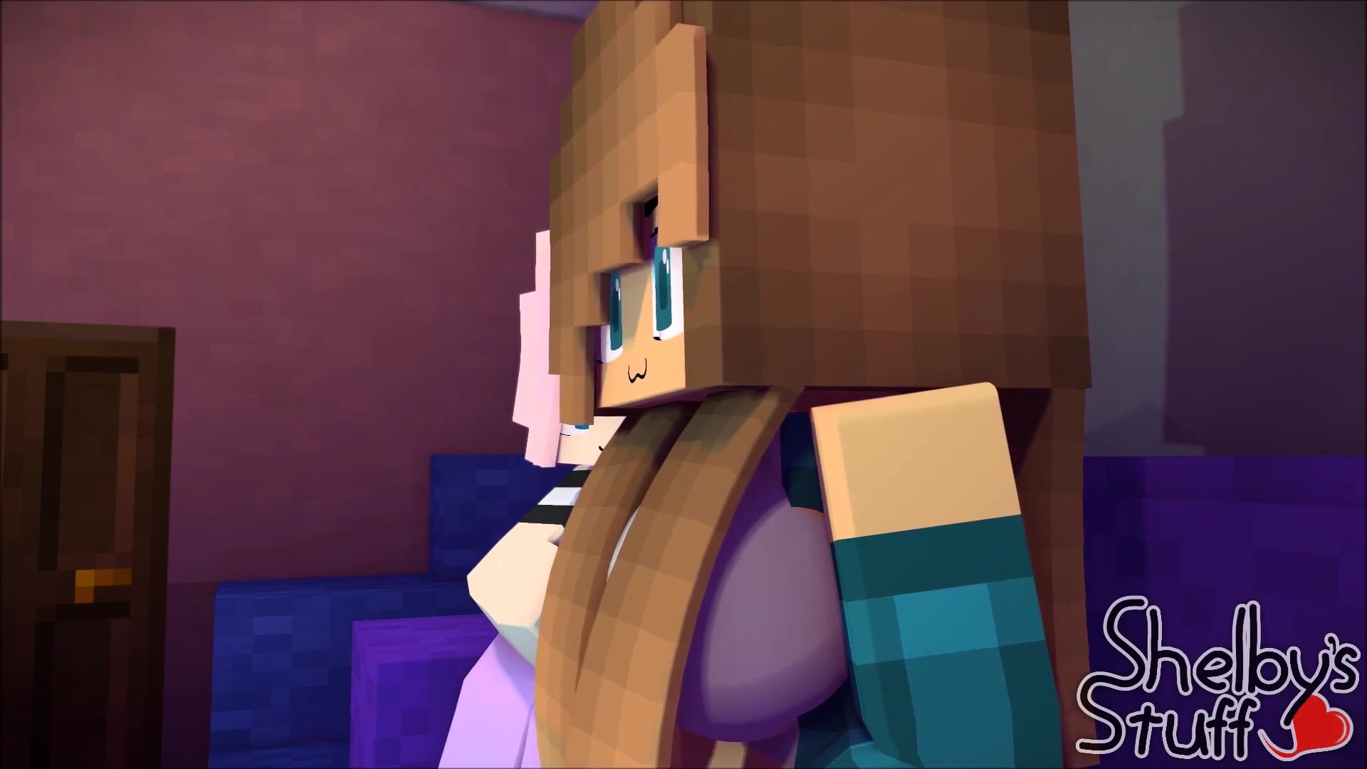 Minecraft lesbian action