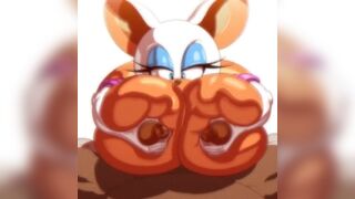 Rouge Blowjob when Titty Fuck