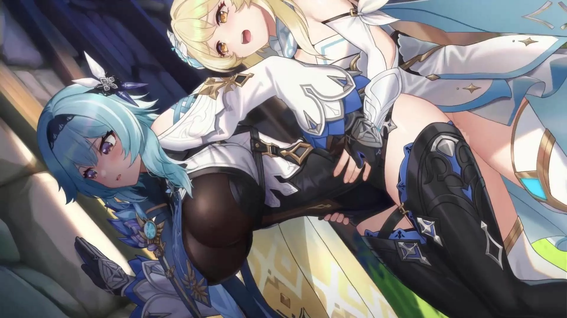 Lumine's playful exploration