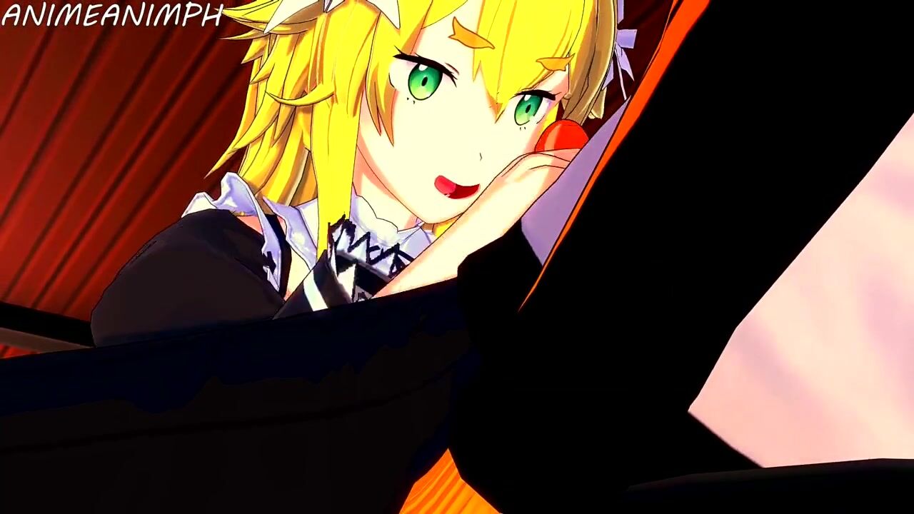 BDSM and Frederica from ReZero - A raw journey of their sexual limits as hentai art