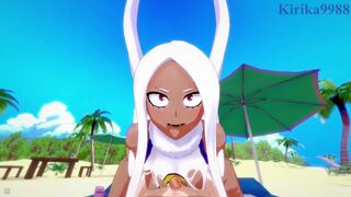 My Hero Academia - Rumi Usagiyama and I have sex on the beach