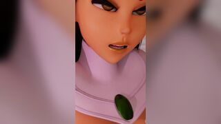 Starfire cowgirl boobgrab