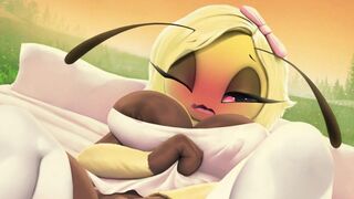 "Blossom Masturbation Animation" by ThousandFoldFeathers (2023) [No Audio | Loop]