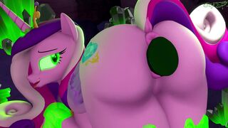 Queen dominates Princess