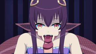 Monster Musume - Miia Tonguejob