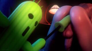 tifa drilled by a cactus [cerbskies]