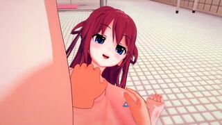 Grisaia No Kajitsu - Showering With Amane Suou