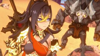 Dehya x Lawachurl 4k No Male Moans「JygreAnimation」