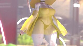 Walking rat officer on vacation