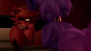 Bonfire watching fexa fingering herself