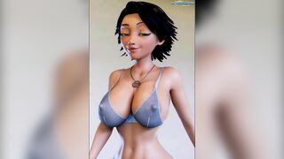 Mommy Rapunzel Walking Animation! (skyblade3DX)