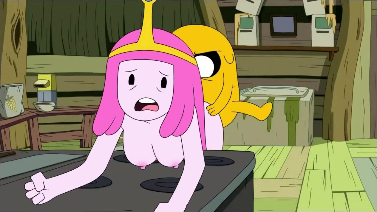 Jake uses princess bubblegum