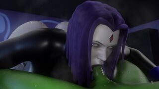 Raven Blowjob