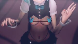 [4kmmd]Rabbit Hole Hatsune Miku by Hisapi