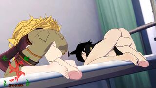 Yang and Kali "self-footjobs"...?