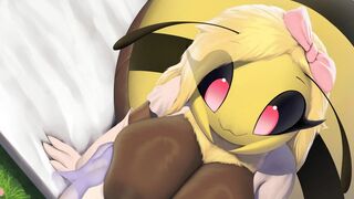 "Blossom Tiddy Bounce Animation" by ThousandFoldFeathers (2024) [No Audio | Loop]