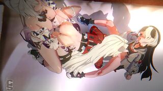 HI3 Kiana & Coralie x Helia (Chopsticker)