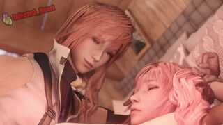"Lightning x Serah" NSFW Animation [Infected_Heart] (MagicalMysticVA Voice)