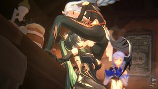 GI Shenhe x Xianyun (Chopsticker)