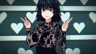 Fubuki twerking big ass and boucing big tits