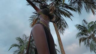 Iman is having the biggest cock ever in her ASS