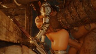 Giant Dose Monster Cock - Tentacle Monster Hentaied