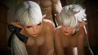 Alisaie & Ameliance Doggy