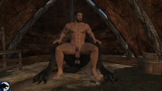 In a tent with a werewolf