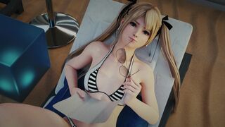 [4K+60FPS] Fucking Marie Rose at the Pool