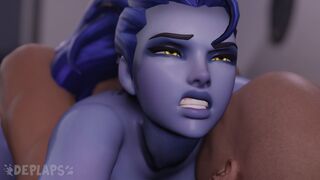 Widowmaker Standing Cowgirl [White][DePlaps]