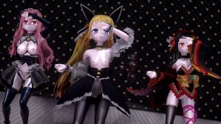 [4kmmd]TougenRenka Megumiria, Gokouin Miyu, Alicelizela