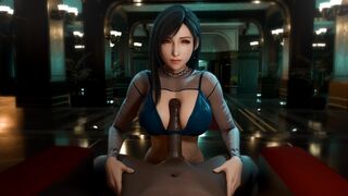 Tifa Boobjob [Blacked][Pewposterous]