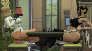 yor and supergirl femdom