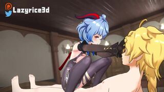 Shy Ganyu [LazyRice3D]