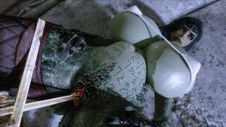 Curvy Half-Argonian Fucks Dwemer Machines