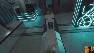 Amelia milking Beta (Blender)