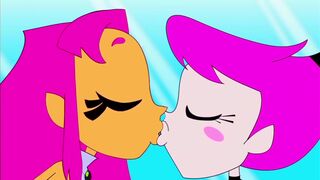 Starfire Jinx Kissing Looped