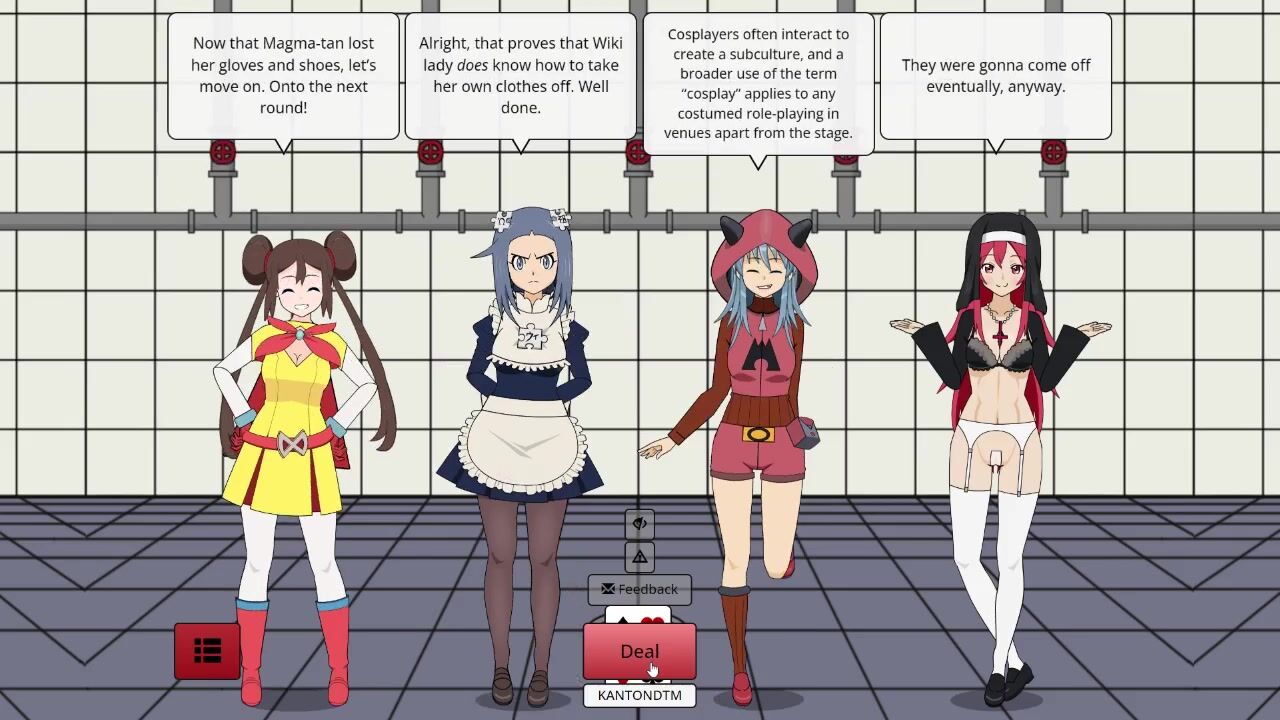 Strip Poker Night At The Inventory