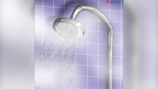 Caulifla in the bathroom